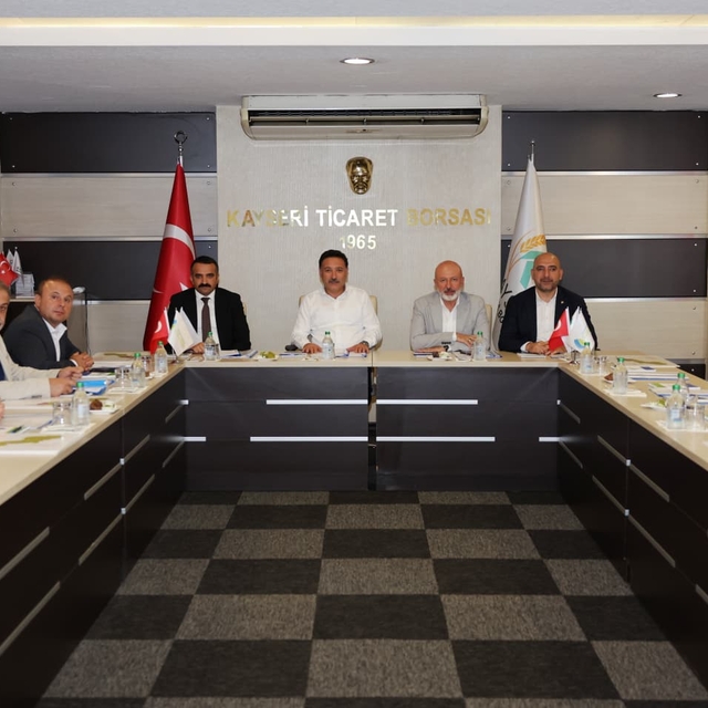 Kocasinan Jeotermal Kaynaklı Sera OTB'nin yönetim kurulu toplantısı yapıldı