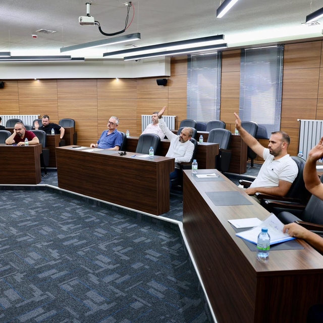 Hacılar Belediyesinin ağustos ayı meclis toplantısı yapıldı