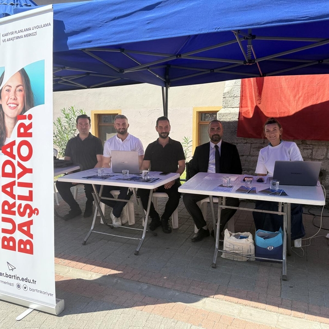 Bartın Üniversitesi "Tanıtım ve Tercih Günleri" standı açıldı