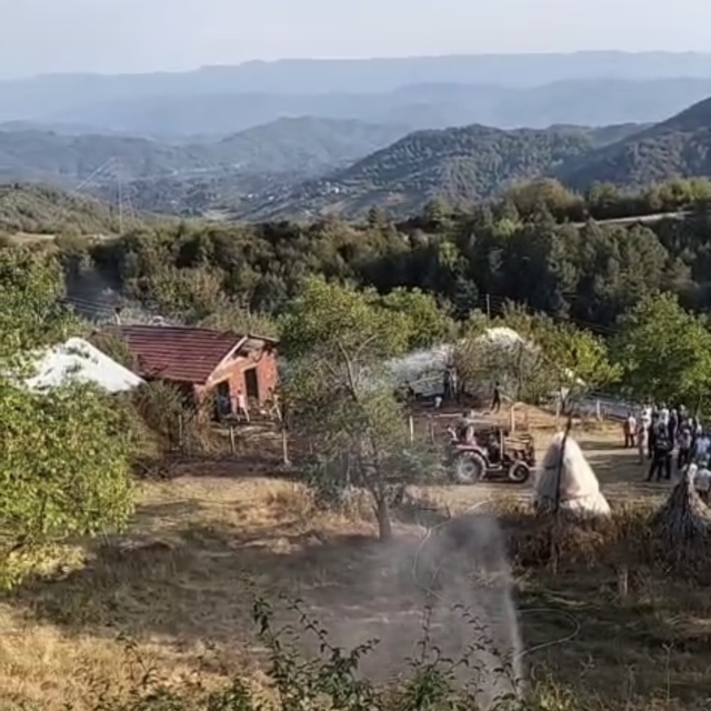 Bartın'da anız ve samanlık yangını