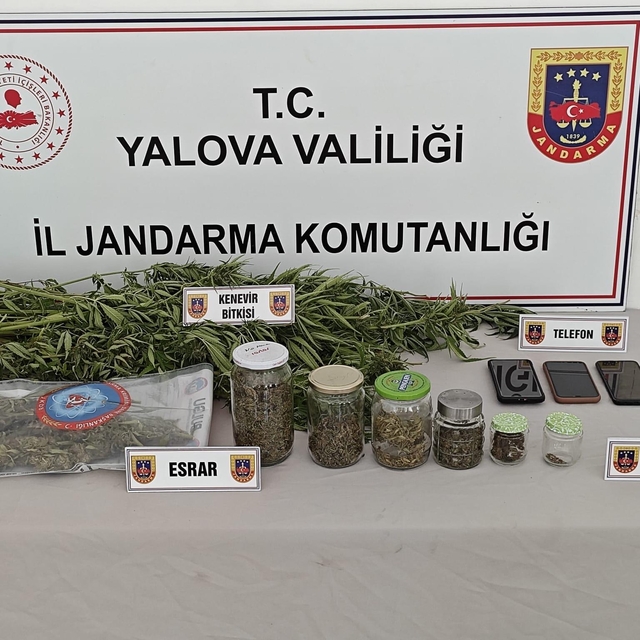 Yalova'da uyuşturucu operasyonunda 3 şüpheli yakalandı