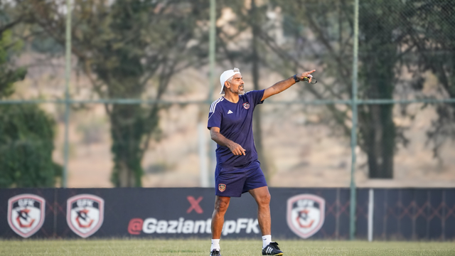 Gaziantep FK, Galatasaray maçı hazırlıklarını sürdürdü