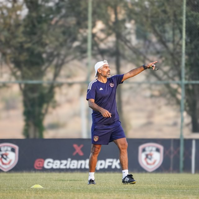 Gaziantep FK, Galatasaray maçı hazırlıklarını sürdürdü
