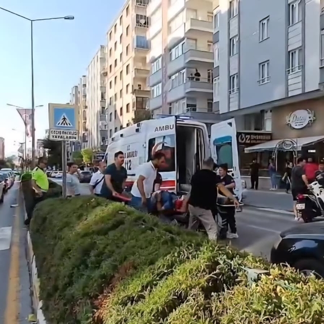 Çorum'da otomobilin çarptığı yaya yaralandı