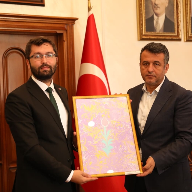 Samsun Yeşilay Şubesi, Samsun Büyükşehir Belediye Başkanı Doğan'ı ziyaret e...