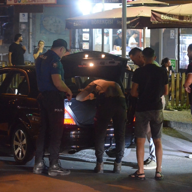 Edirne'de asayiş ve trafik denetimi yapıldı