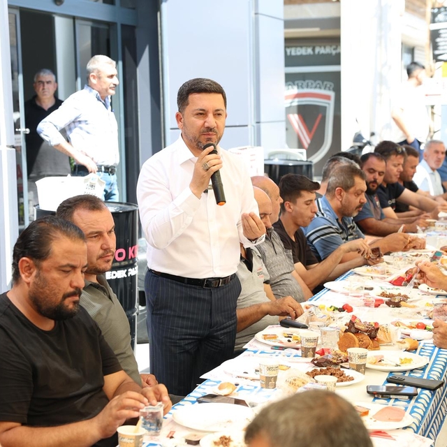 Nevşehir Belediye Başkanı Arı, sanayi esnafıyla bir araya geldi