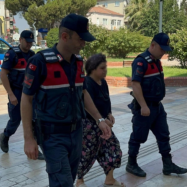 Kayınpederiyle tartışıp, araziyi ateşe vermiş