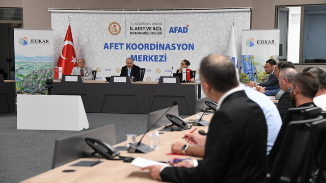 Kastamonu Güney Karadeniz Jeoparkı Değerlendirme Toplantısı düzenlendi