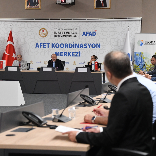 Kastamonu Güney Karadeniz Jeoparkı Değerlendirme Toplantısı düzenlendi