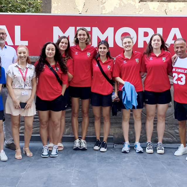 Melikgazi Kayseri Basketbol'un yerli sporcuları sağlık kontrolünden geçti