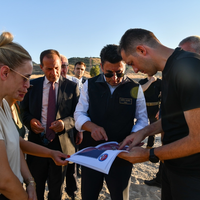 Tunceli'de asfalt plent tesisinin kurulması için çalışma başlatıldı