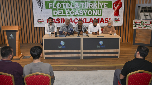 Türkiye'deki aktivistler Gazze'ye doğru yola çıkacak Küresel Kararlılık Filosu'na destek verecek
