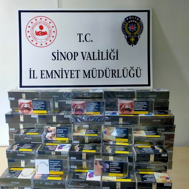 Sinop'ta kaçakçılık operasyonunda 3 zanlı yakalandı