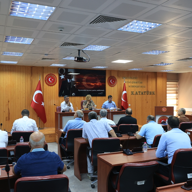 Edirne İl Genel Meclisinin ağustos ayı toplantıları sürüyor