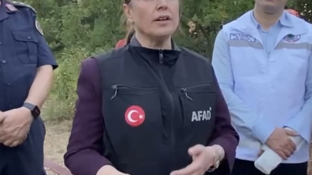 Bartın'da orman yangını (3)