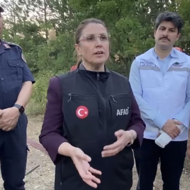 Bartın'da orman yangını (3)