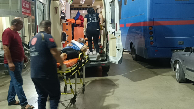 Adana'da devrilen motosikletteki 2 kişi yaralandı