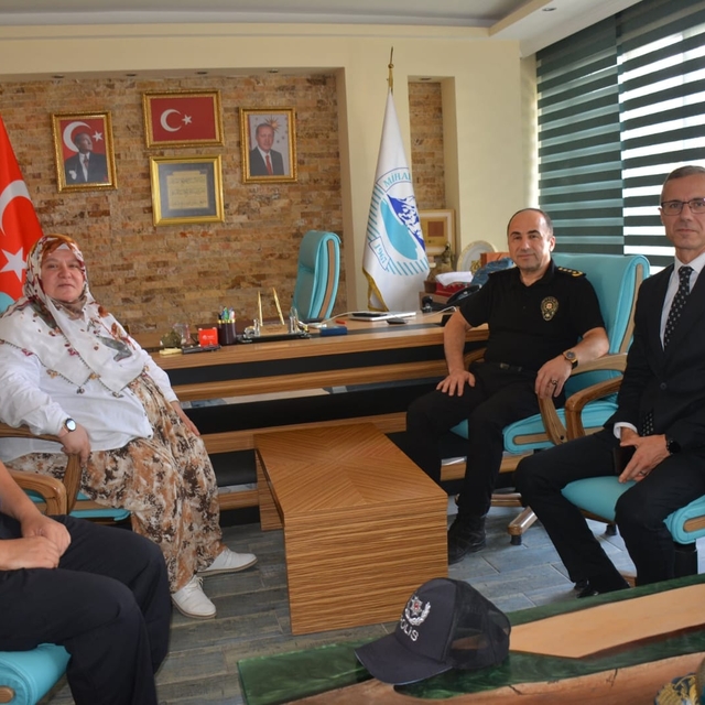 Eskişehir Emniyet Müdürü Yılmaz, Mihalgazi Belediye Başkanı Güneş'i ziyaret...