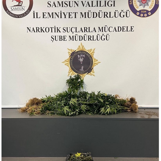 Samsun'da uyuşturucu operasyonunda 10 kişi yakalandı