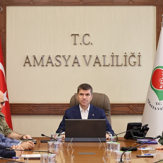 Amasya'da İl Güvenlik ve Asayiş Toplantısı yapıldı