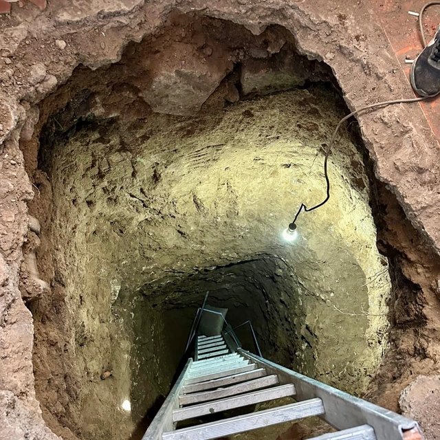 Kars'ta kaçak kazı yapan 5 şüpheli tünelde suçüstü yakalandı