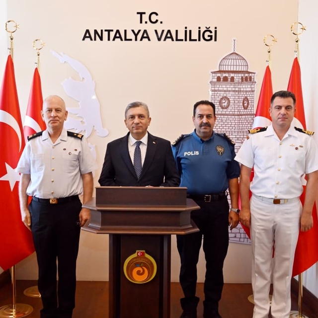 Antalya'da İl Asayiş ve Güvenlik Bilgilendirme Toplantısı yapıldı