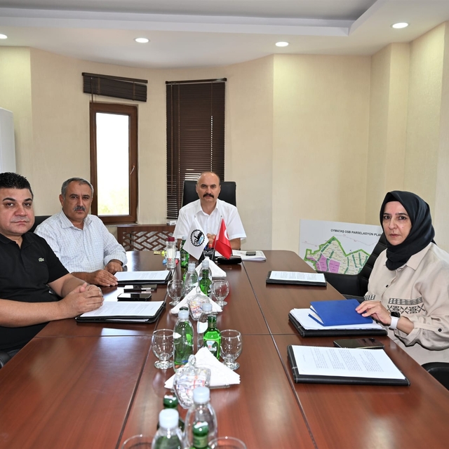 Batman OSB yönetim kurulu toplantısı yapıldı