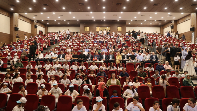 Mardin'de TÜGVA yaz okulları kapanış programı düzenlendi