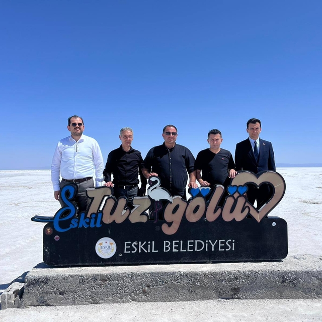 Tuz Gölü'nde turizm odaklı çalışmalar sürüyor