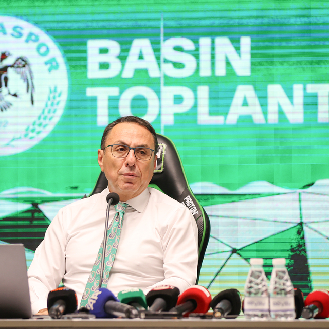 Konyaspor Kulübü Basın Sözcüsü Cengiz Yönet, yeni sezon öncesi açıklamada b...