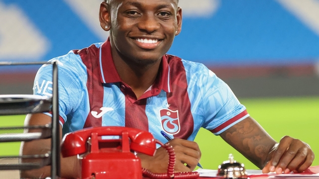 Trabzonspor, Kazeem Olaigbe'yi KAP'a bildirdi