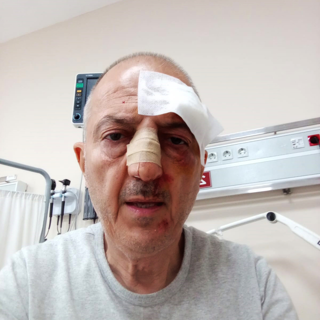 Evden tahliyesi sırasında kendisini darbettiğini öne sürdüğü kayınbiraderin...