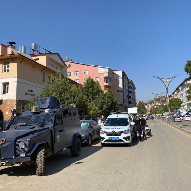 Bitlis'te motosiklet kullanıcılarına yönelik denetim yapıldı