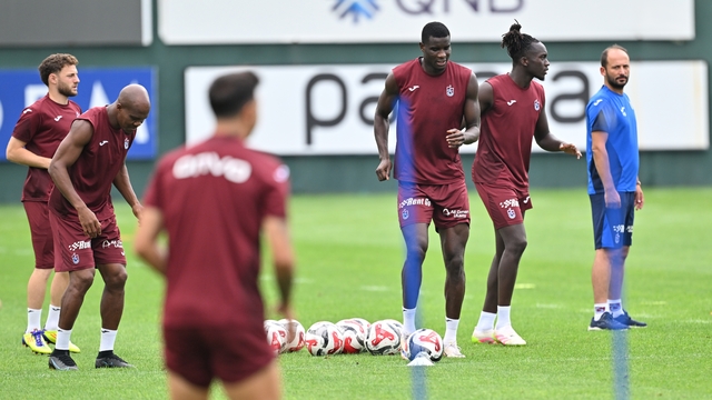 Trabzonspor, Kocaelispor maçı hazırlıklarını sürdürdü