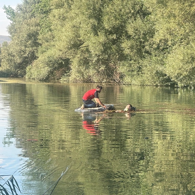 Kahramanmaraş'ta balık tutmaya çalışırken suya düşen kişi boğuldu
