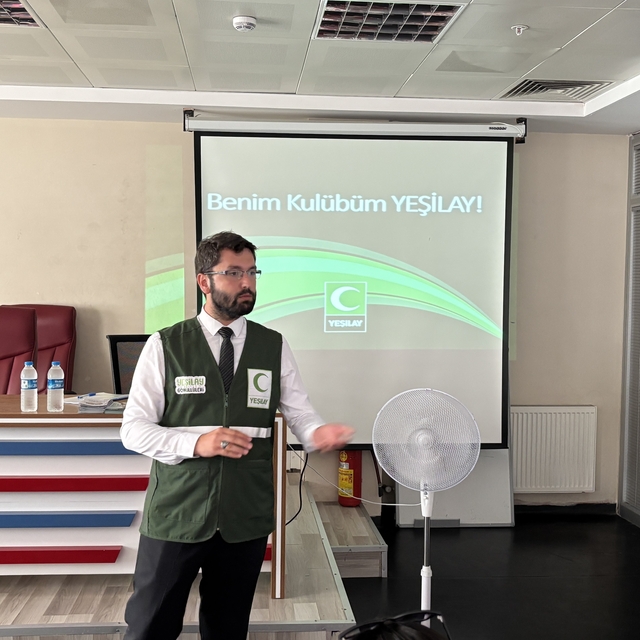 Samsun'da Yeşilaydan 60 branşta 60 sporcuya bağımlılık eğitimi