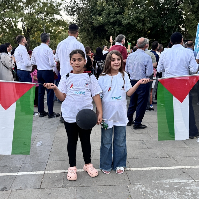 Siirt'te Gazze'ye destek yürüyüşü düzenlendi