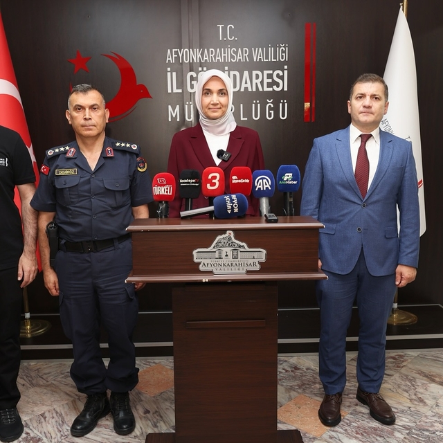 Afyonkarahisar'da asayiş değerlendirme toplantısı yapıldı