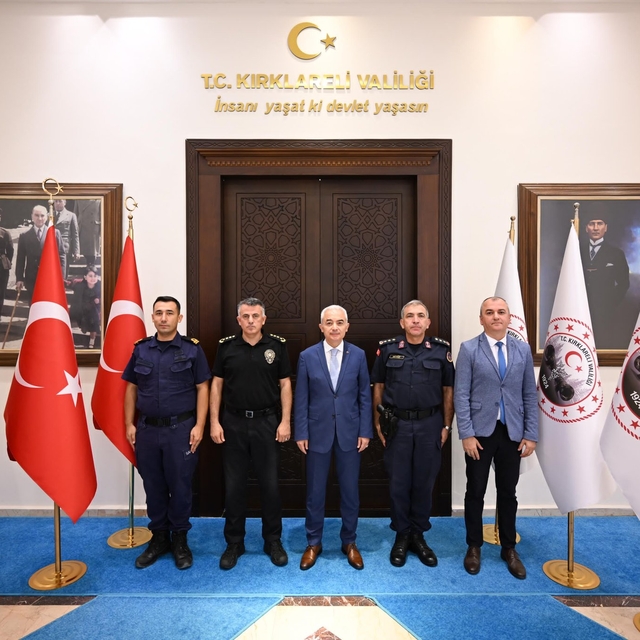 Kırklareli'nde Asayiş ve Güvenlik Toplantısı yapıldı