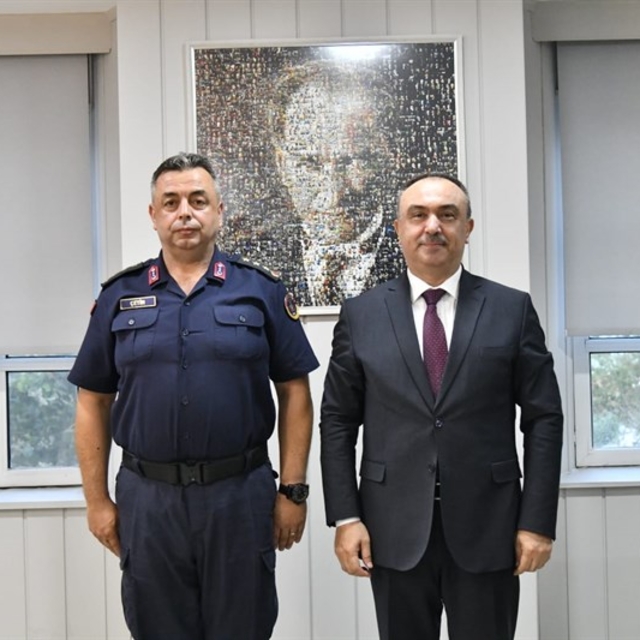 Tekirdağ'da Jandarma Komutanı Çetin için veda programı düzenlendi