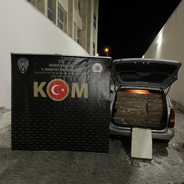 Niğde'de kaçakçılık operasyonlarında 3 zanlı yakalandı