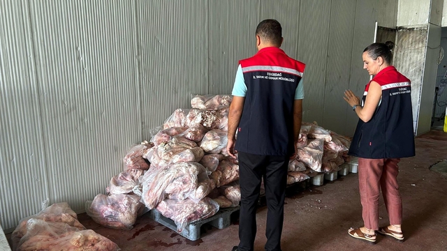 Tekirdağ'da sağlıksız koşullarda ürün işleyen işletmeye 210 bin TL ceza