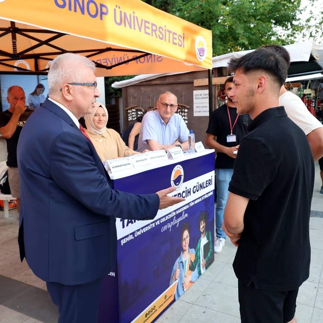 Sinop Üniversitesi Tanıtım ve Tercih Günleri Standı açıldı