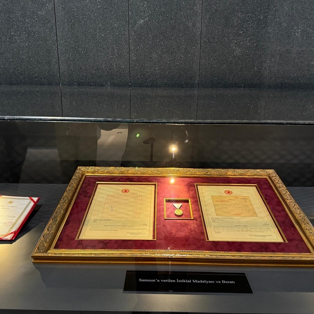 Samsun, 101 yıl sonra İstiklal Madalyası'na kavuştu