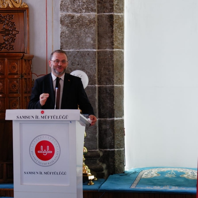 Ezanı Güzel Okuma Yarışması Türkiye finali Samsun'da yapıldı