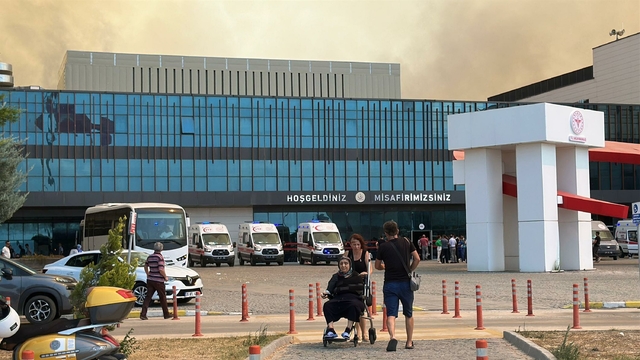 Çanakkale'de iki orman yangını (9)