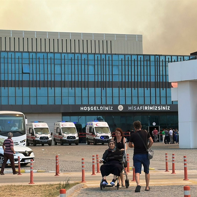 Çanakkale'de iki orman yangını (9)