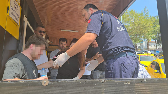Avukat, karşı tarafın avukatını darbedip yaraladı