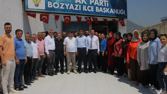 AK Parti Karaman Milletvekili Eser'den Bozyazı'ya ziyaret